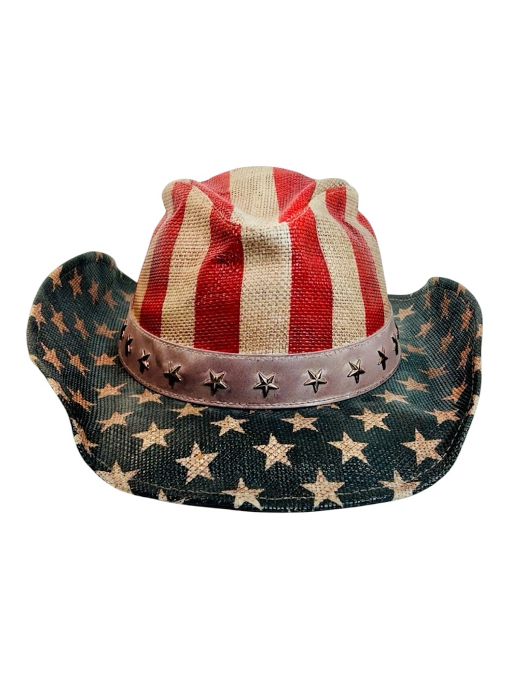 Peter Grimm USA Red White & Blue “Justice” Drifter Cowboy Hat One Size